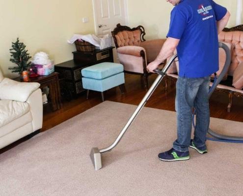 Professional carpet steam cleaning