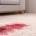 Red Wine Stain on Beige Carpet